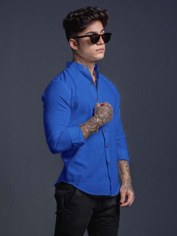 Look shops camisa manga longa masculina