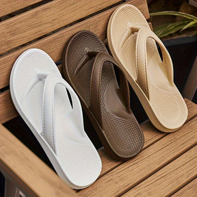 Chinelo masculino de cor sólida e leve, confortável, antiderrapante e fresco, com tecnologia anti-odor EVA, para uso ao ar livre no verão.