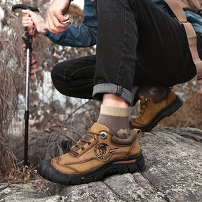 5 Pares de Meias de Lã Sólida Casual para Homens, Quentes e Confortáveis para o Outono Inverno