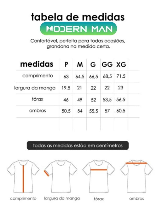 Camisa * Masculina Slim Gola Padre Manga Curta Aspecto Linho