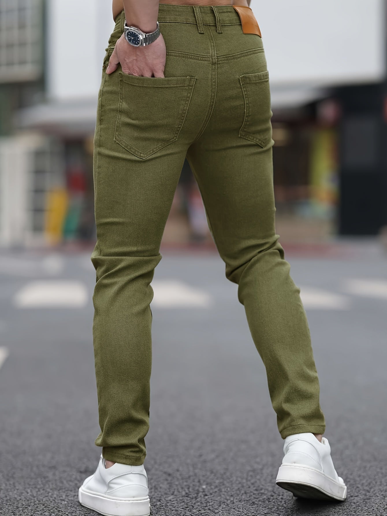 Calça * Jeans Slim elegante para homens