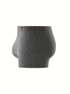 Conjunto De 4 Cuecas Masculinas, Cuecas Esportivas, Boxers Listrados Casuais, Calcinhas Boxer Confortáveis E Elásticas