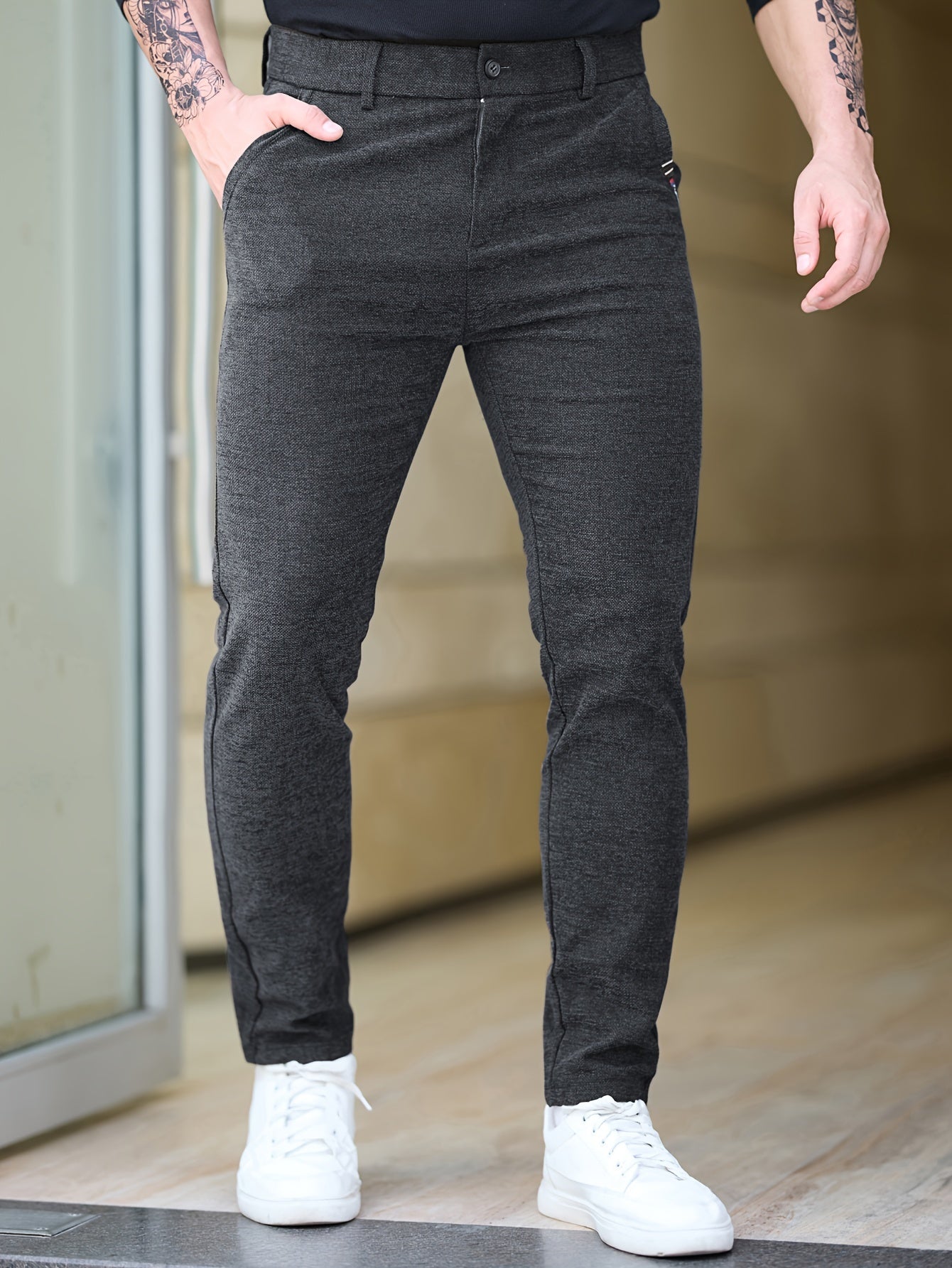 Calça * casual slim-fit