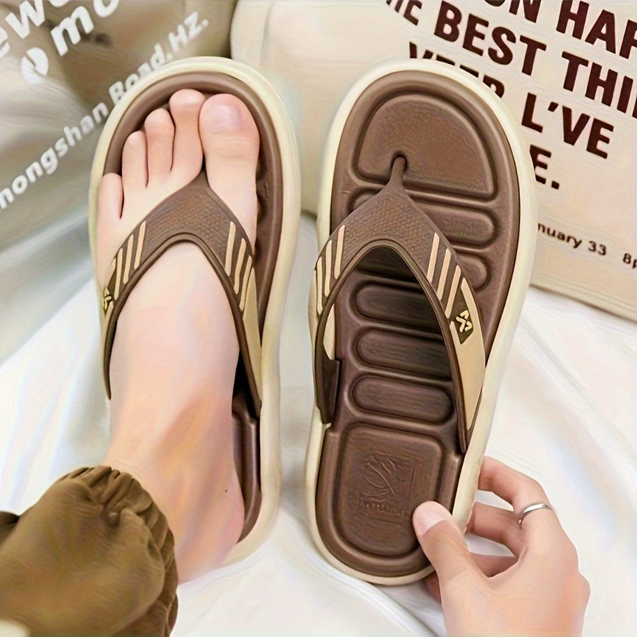 Chinelo vintage leve e moderno para homens, confortável e durável, ideal para atividades ao ar livre