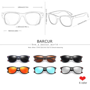 Barcur trending tr90 polarizada óculos de sol das mulheres óculos quadrados homens óculos de sol do vintage unissex goggle masculino uv400 oculos de sol