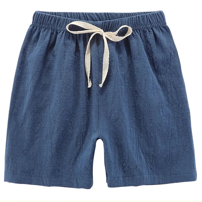 Short Pants Children Shorts for Boys Girls  Clothes Cotton Solid Breathable Summer  Casual Sports Beach Kids Shorts ElasticYoung