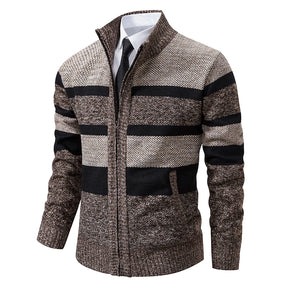 Winter Cardigan Sweater Men's Clothing 2023 Spring Autumn New Koreab Trend Stand Collar Casual Sweatercoat Hombre Jumpers