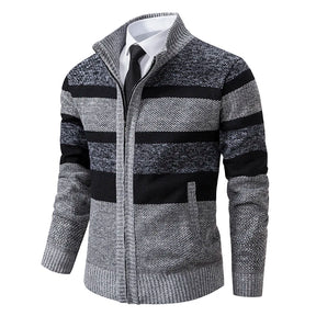 Winter Cardigan Sweater Men's Clothing 2023 Spring Autumn New Koreab Trend Stand Collar Casual Sweatercoat Hombre Jumpers