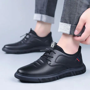 Women Casual Shoes 2023 Spring Summer New Fashion Leather Male Loafers Fashion Outdoor All-match Walking Footwear Business Shoes