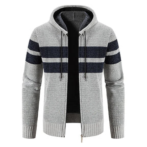 Men Hooded Cardigans Sweatercoats New Male Sweaters Jackets Winter Thicker Warm Sweaters Casual Cardigans Hoodies Cardigans 3XL