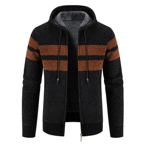 Men Hooded Cardigans Sweatercoats New Male Sweaters Jackets Winter Thicker Warm Sweaters Casual Cardigans Hoodies Cardigans 3XL