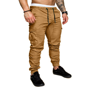 Men Casual Sports Pants Sweatpants Male Hip Hop Harem Pencil Pants Trousers Size S-3XL