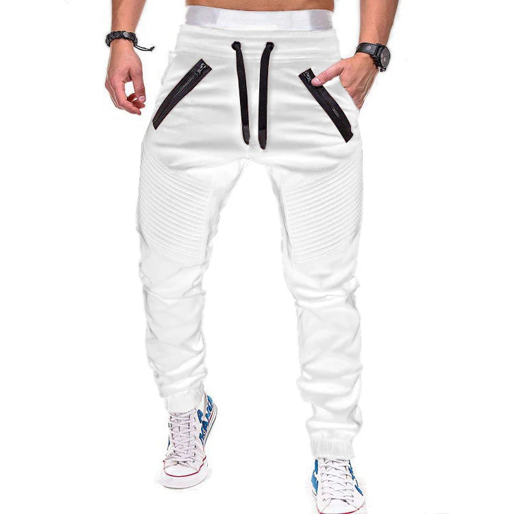 Men Casual Sports Pants Sweatpants Male Hip Hop Harem Pencil Pants Trousers Size S-3XL