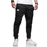 Y2K Autumn New Men Solid Color Long Cargo Pants Sweatpants Mens High Quality Casual Joggers White Sports Pants Designer Clothes