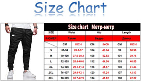 Y2K Autumn New Men Solid Color Long Cargo Pants Sweatpants Mens High Quality Casual Joggers White Sports Pants Designer Clothes