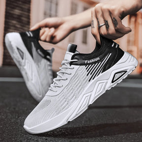 Men's Shoes 2024 New Summer Breathable and Comfortable Mesh Shoes Casual and Versatile Trend Running and Sports Shoes