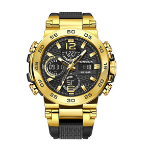 LIGE Military Watch Men Fashion Business Men's Quartz Wristwatches Casual Sport Waterproof Chronograph Relogios Masculino+BOX