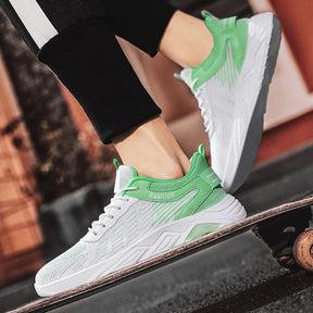 Men's Shoes 2024 New Summer Breathable and Comfortable Mesh Shoes Casual and Versatile Trend Running and Sports Shoes