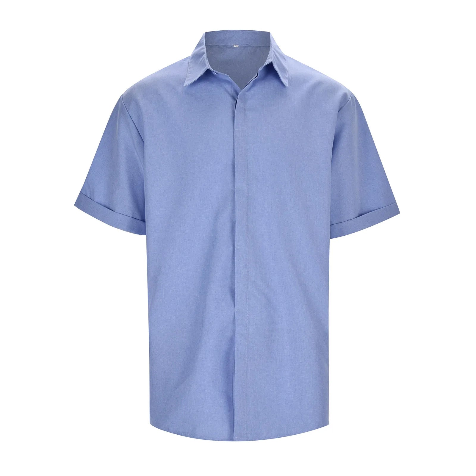 Camisa * de algodão e linho para homens, camisa de manga curta com botão, confortável e leve, alta durabilidade, verão, novo, 2024