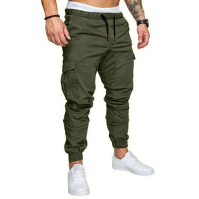 Men Casual Sports Pants Sweatpants Male Hip Hop Harem Pencil Pants Trousers Size S-3XL