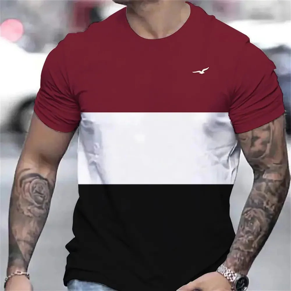 T-shirt de manga curta com impressão 3D para homens e mulheres, marca de luxo, roupas masculinas, tops para meninos, camiseta infantil, verão, novo, 2022