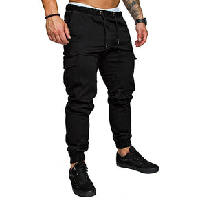 Men Casual Sports Pants Sweatpants Male Hip Hop Harem Pencil Pants Trousers Size S-3XL