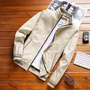 Men's Retro Jacket Autumn Winter Casual Fleece Warm Coats Male Slim Fit Solid Color Thick Hip Hop Baseball Jacket Plus Size 5XL