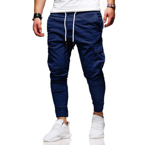 Men Casual Sports Pants Sweatpants Male Hip Hop Harem Pencil Pants Trousers Size S-3XL