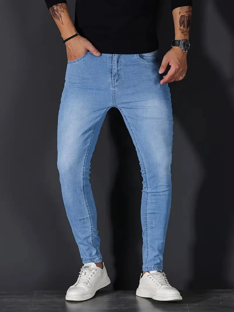 Calça * Jeans masculino slim fit