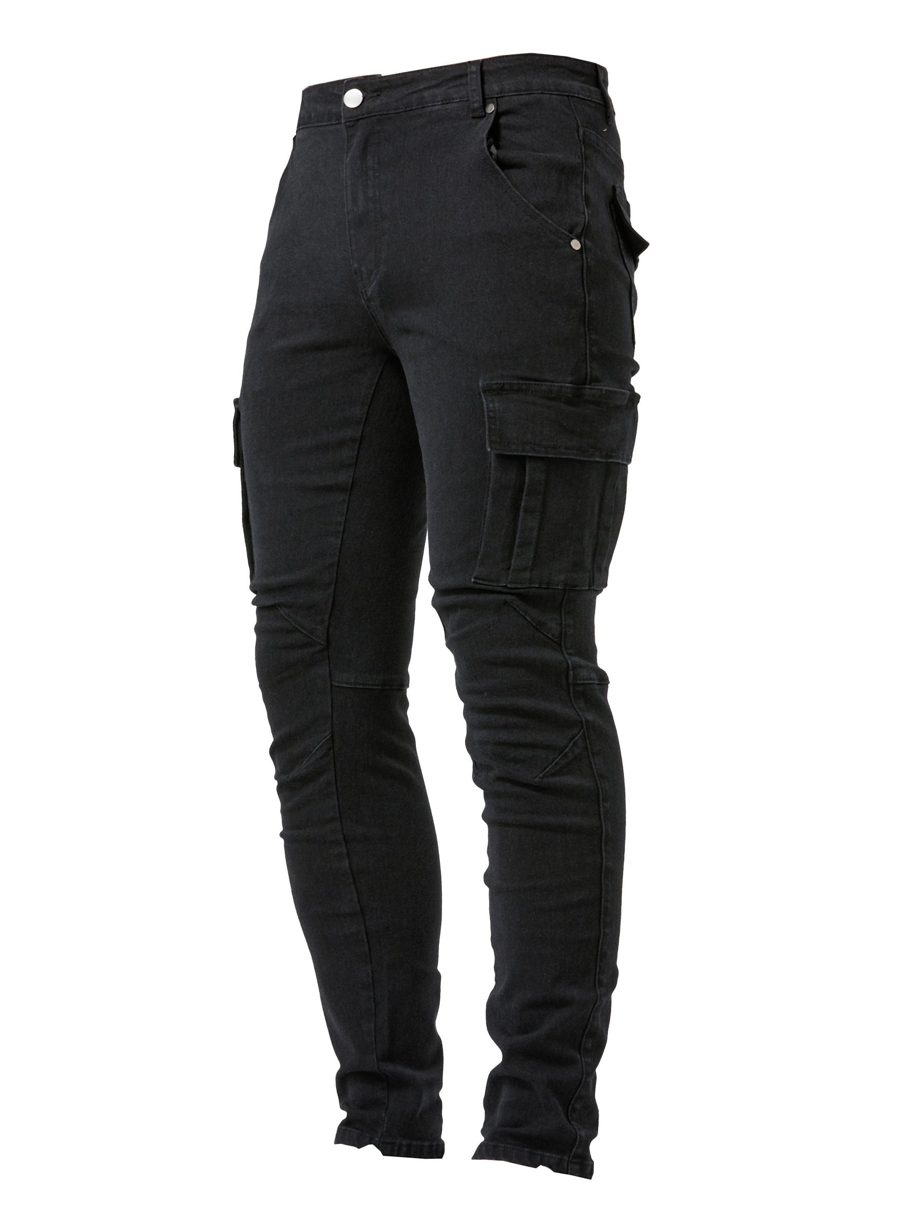 Calças * jeans cargo slim fit