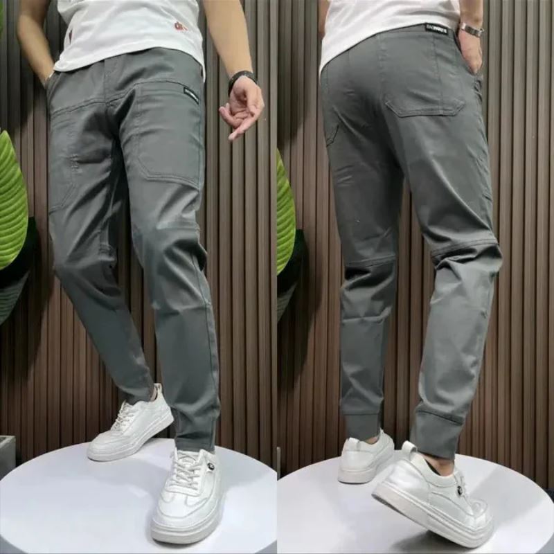 Calça * Masculina Cargo Elastano 6 Bolsos