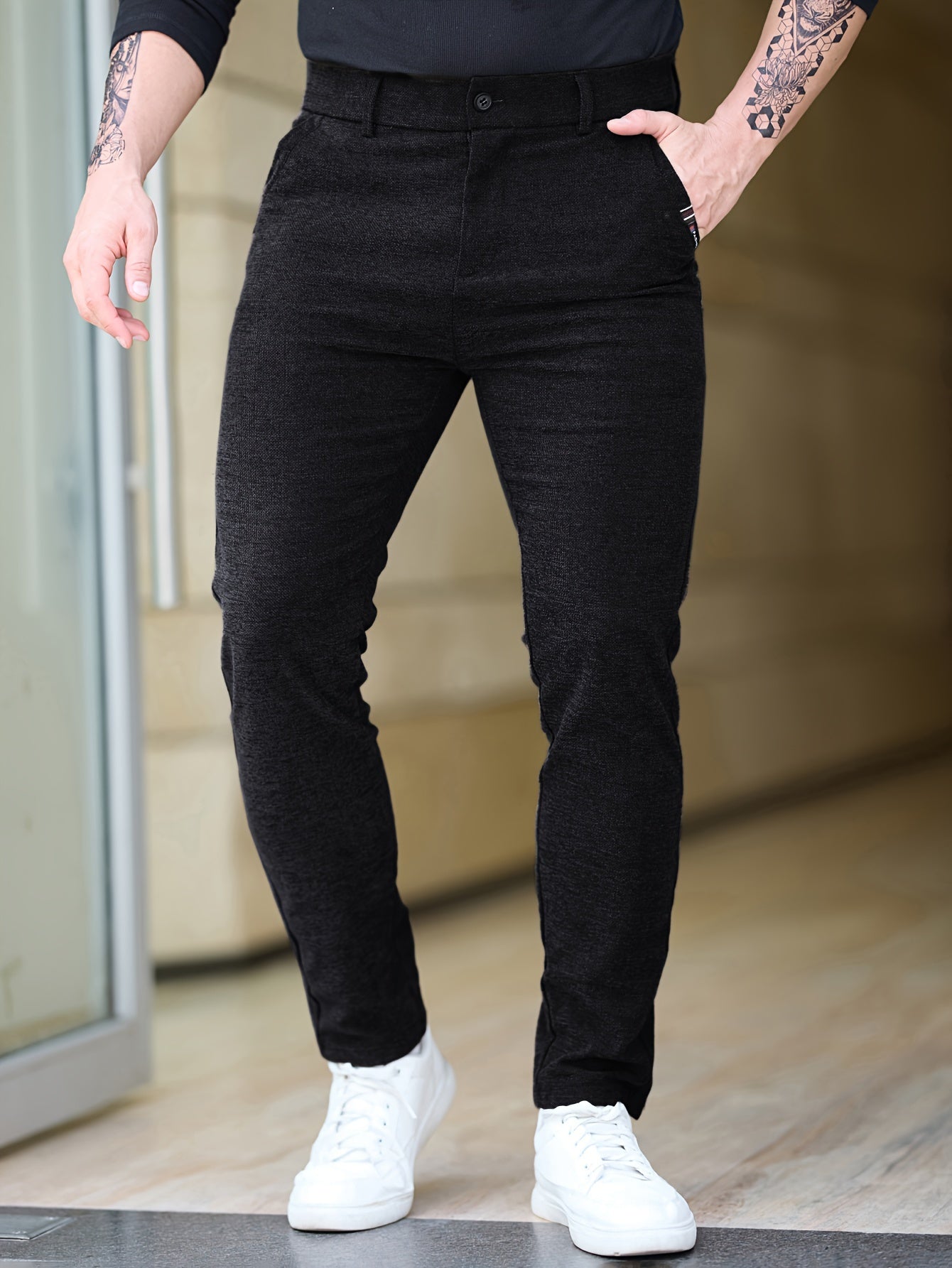 Calça * casual slim-fit