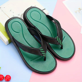 Chinelo masculino estiloso de rua com bloco de cores, confortável, antiderrapante e durável para homens, ideal para atividades ao ar livre