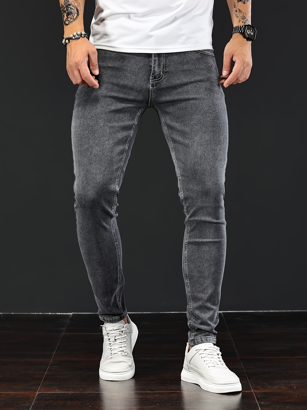 Calças * jeans elegantes e ajustadas