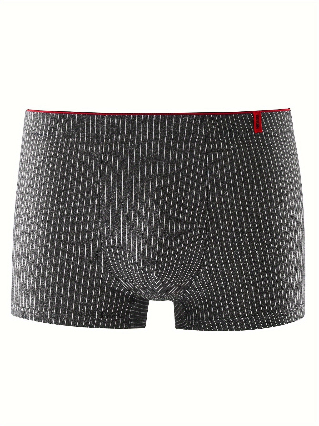 4 Peças De Cuecas Listradas Para Homens, Shorts Boxer Casuais, Confortáveis E Elásticos, Cuecas Boxer Respiráveis, Shorts Esportivos Para Estudantes