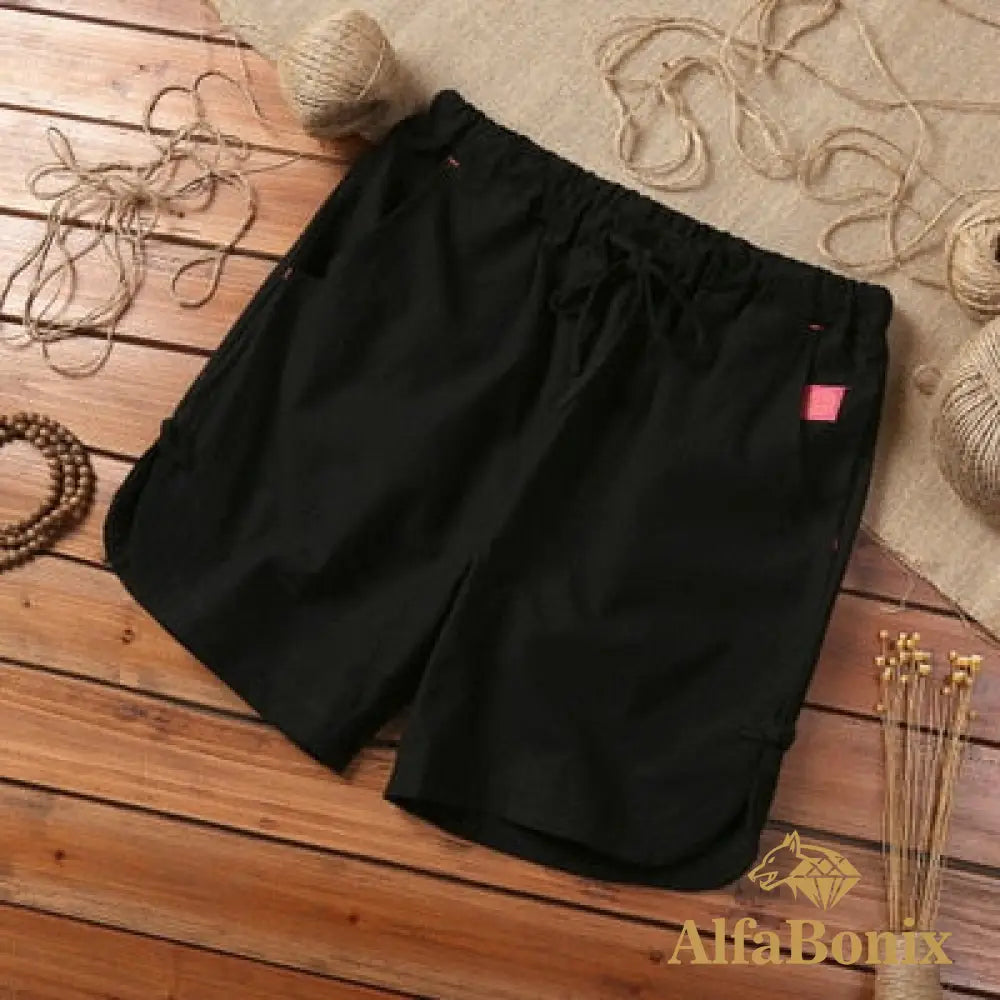 Short * Jogger Simples de linho